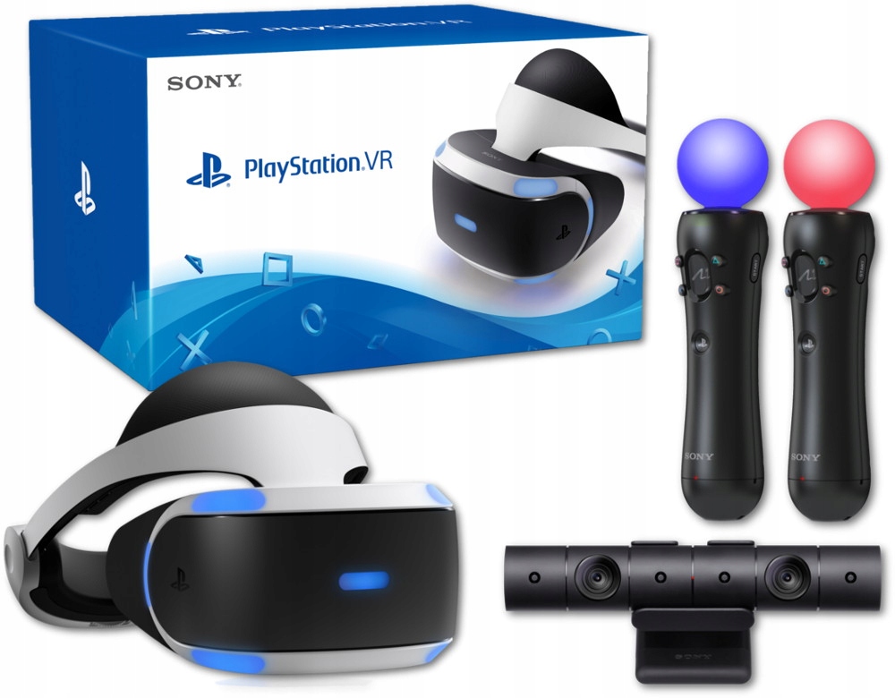 Sony PlayStation VR PS4 Kamera+2xMove Ps4 od ręki