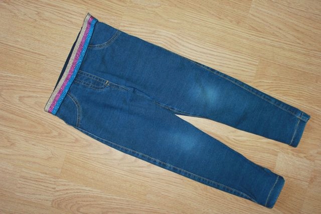 F&F - Legginsy Jeans Rozm.104cm