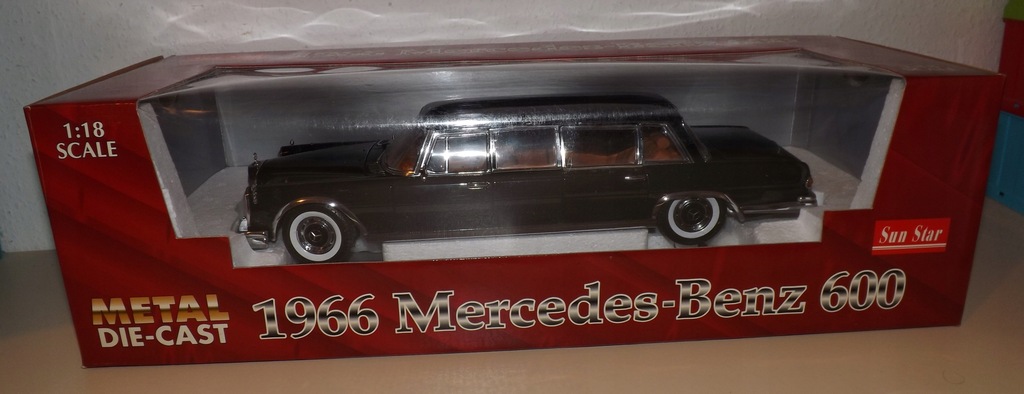 MERCEDES 600 (1966) SUN STAR 1:18