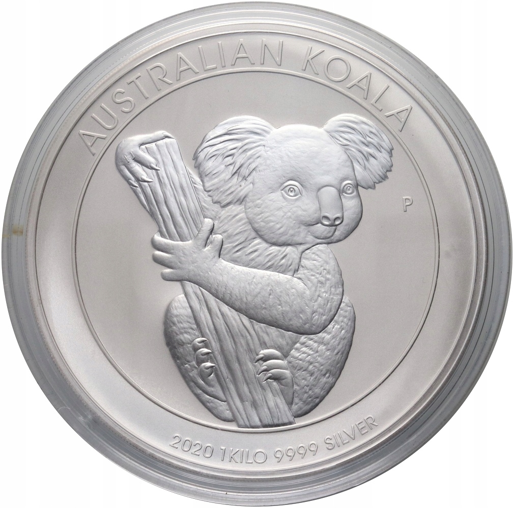 Australia, 30 dolarów 2020, Koala, 1 kg Ag9999