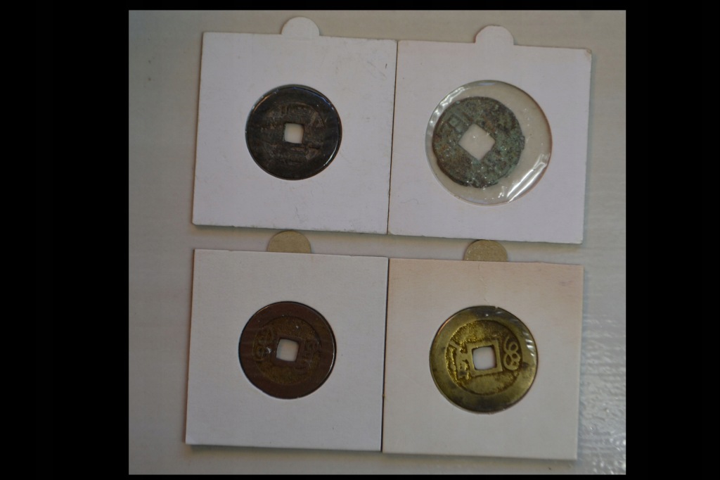 Monety Cash - zestaw 4 monet