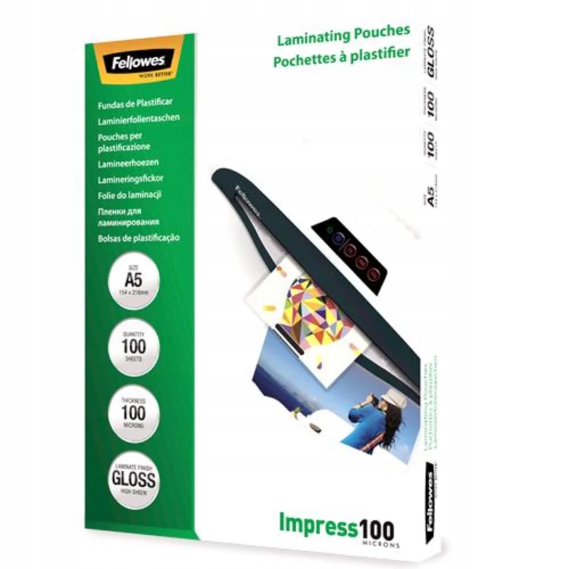 LAMINATOR POUCH GLOSSY/A5 100 100PCS 5351002