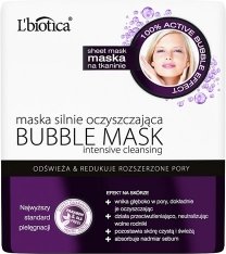 L' Biotica Bubble Mask maska oczyszczająca TKANINA