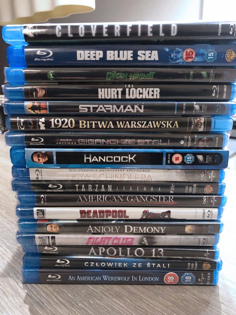 ZASTAW 24 FILMÓW BLU-RAY *OKAZJA* WIĘKSZOŚĆ NOWE!