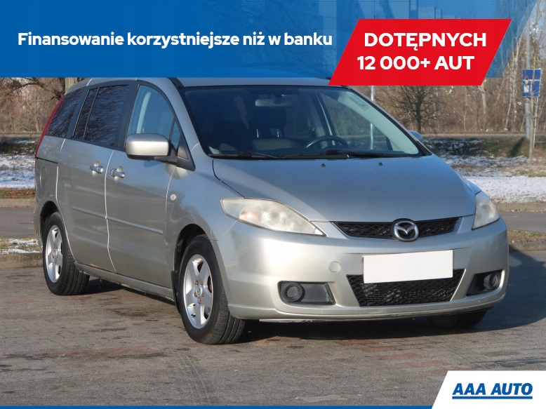 Mazda 5 2.0 CD, 1. Właściciel, 7 miejsc, Klima