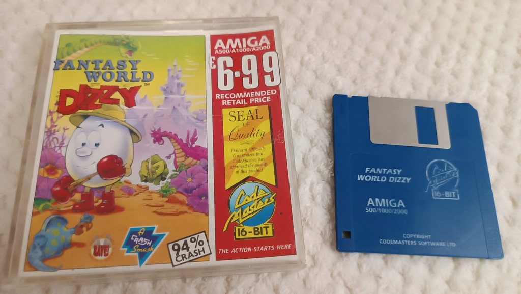 Fantasy World DIZZY - AMIGA - mini box