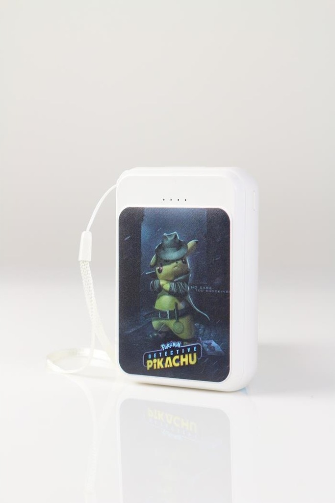 Powerbank pokemon detektyw pikachu niebieski