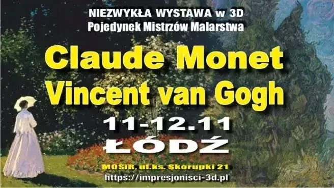 Pojedynek Mistrzów Malarstwa w 3D: CLAUDE MONE...