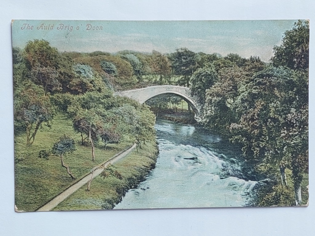 Szkocja TheAuld Brig o' Doon 1907