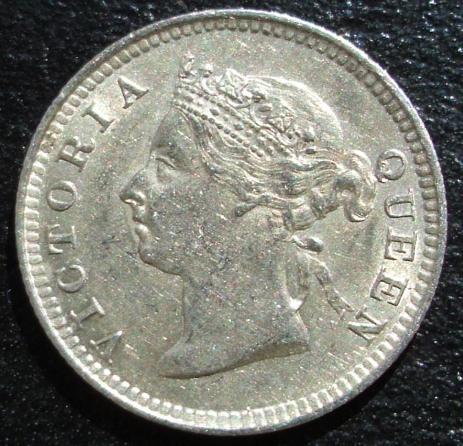 5 cents VICTORIA QUEEN 1895 - Stan 1 Srebro / 242