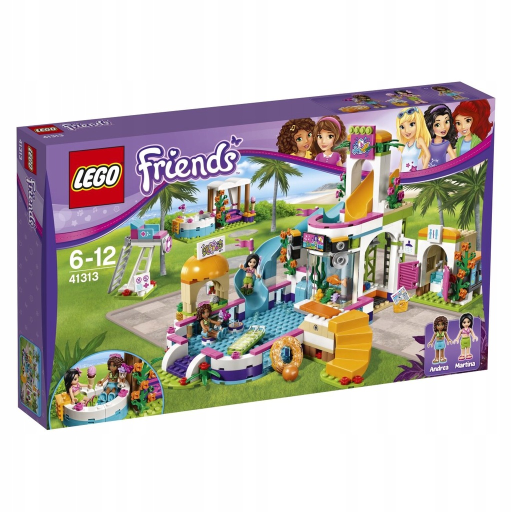 Купить LEGO Friends Бассейн Хартлейк 41313: отзывы, фото, характеристики в интерне-магазине Aredi.ru