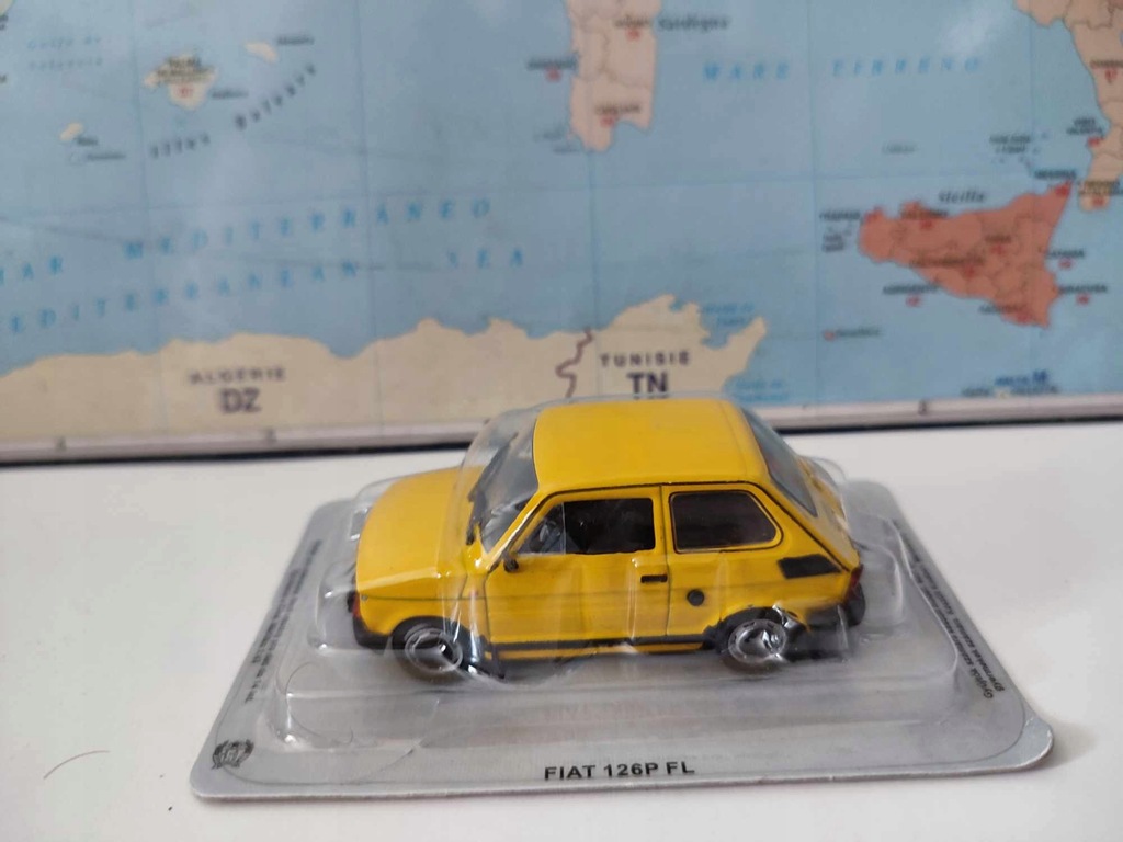 Deagostini 1:43 Fiat 126P FL hak wersja z hakiem