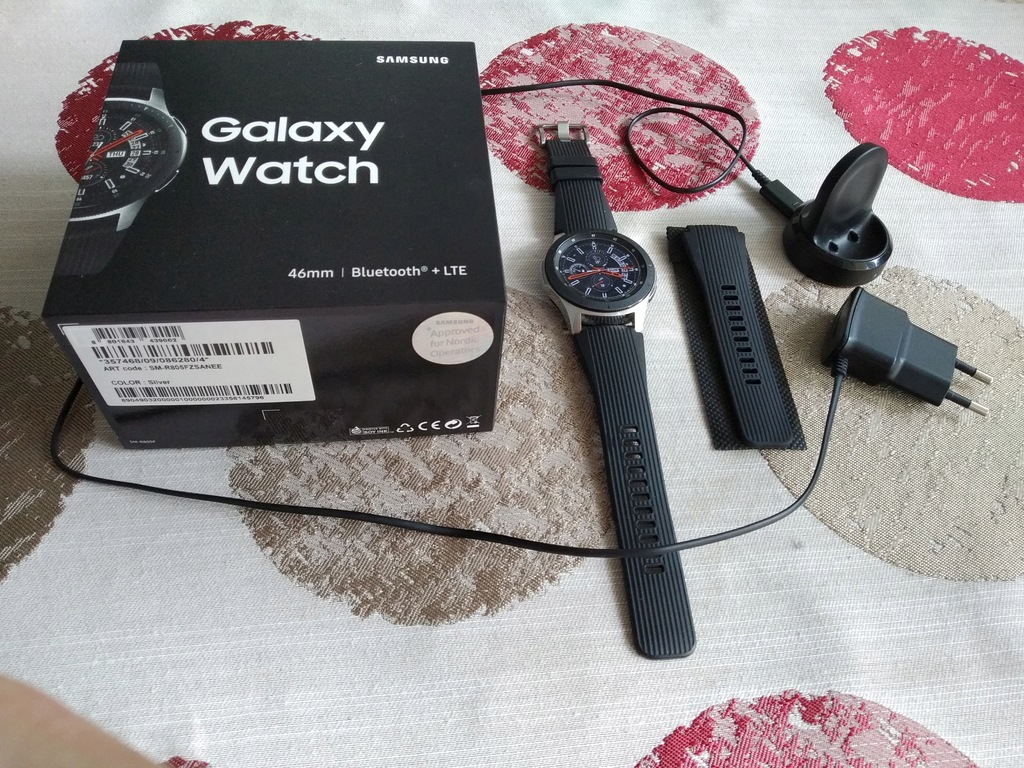 Smartwatch Samsung Galaxy Watch 46mm LTE 4G silver
