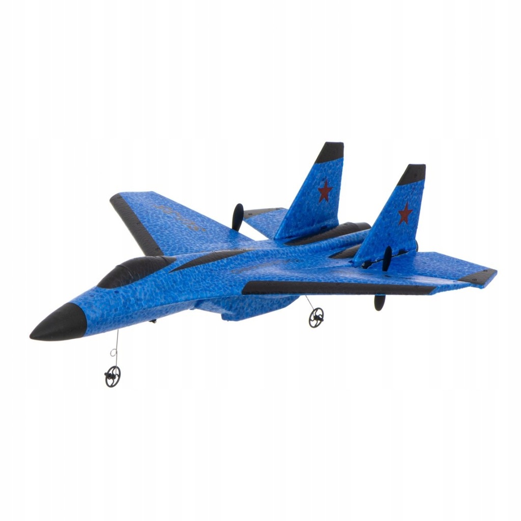 SAMOLOT RC SU-35 ODRZUTOWIEC FX820 NIEBIESKI