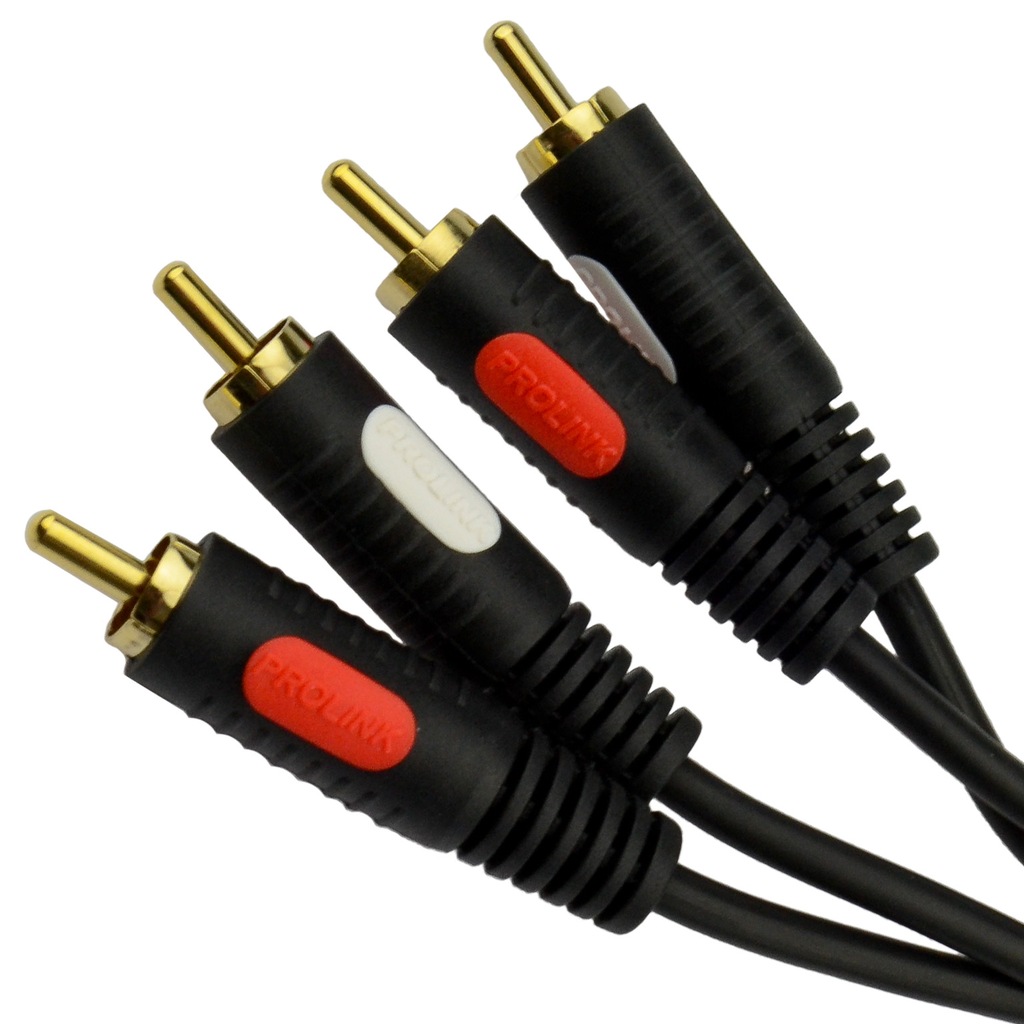 Kabel 2RCA - 2 RCA przewód PROLINK CLASSIC 1,2m