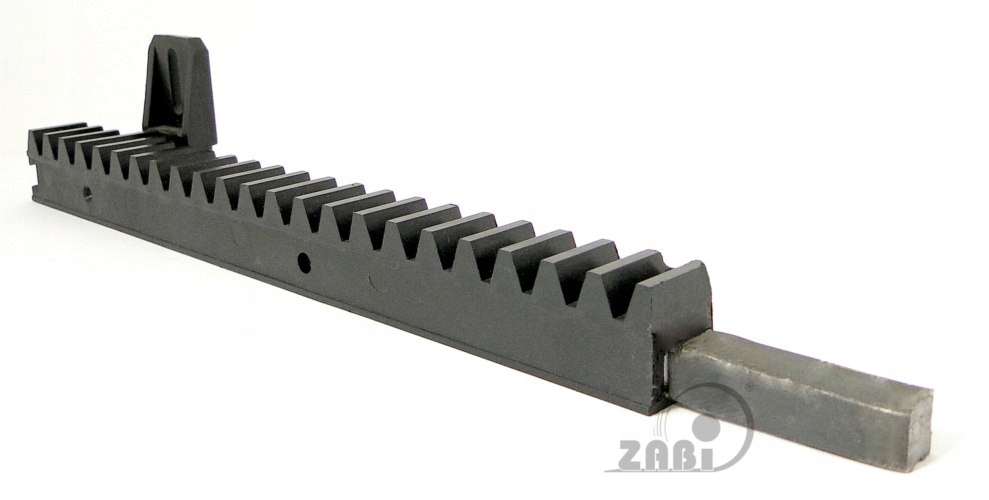 LISTWA ZĘBATA TWORZYWOWA Z RDZENIEM STALOWYM 500*20MM LZ/500 ZABI