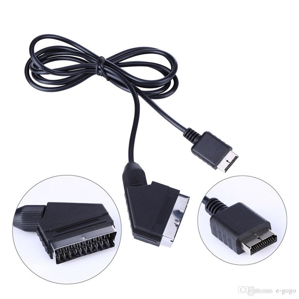 Kabel EURO Scart do SONY PSX PS2 PS3 1,8 metra