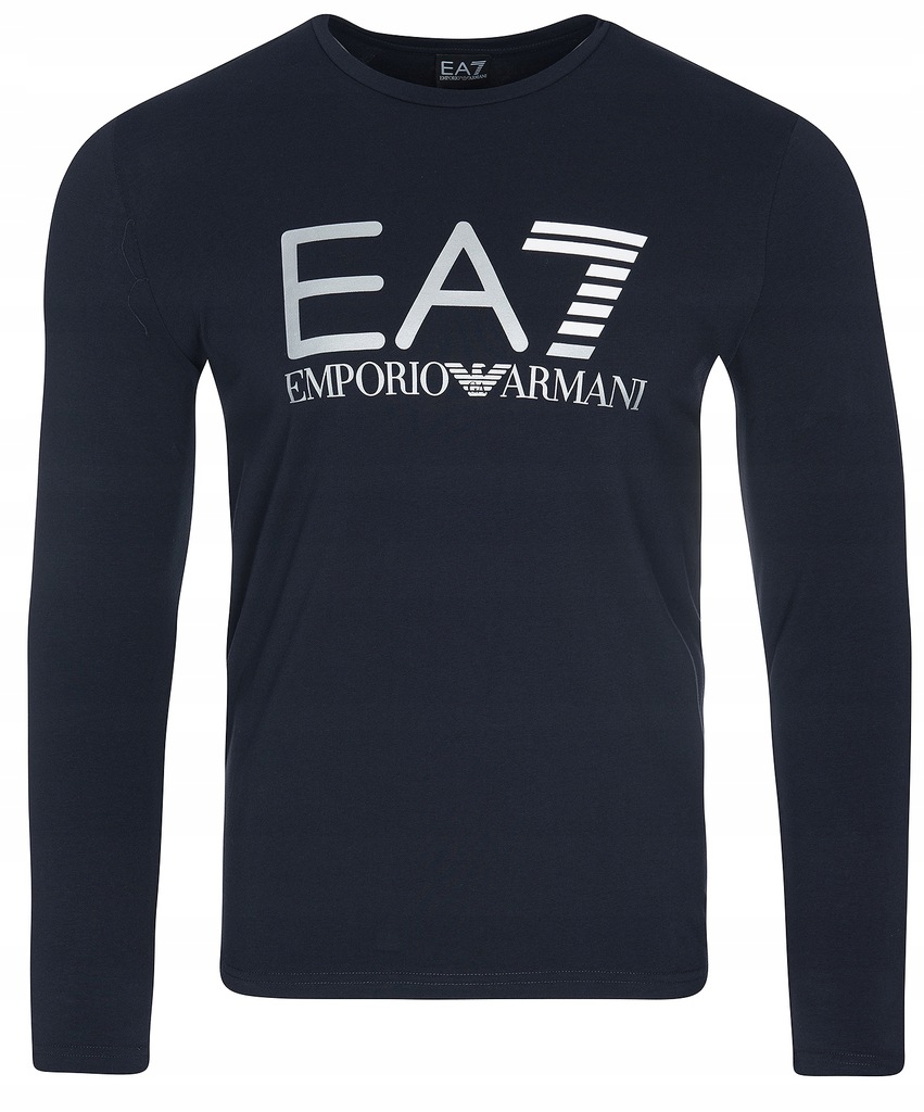 Emporio Armani EA7 Longsleeve Koszulka GRANAT