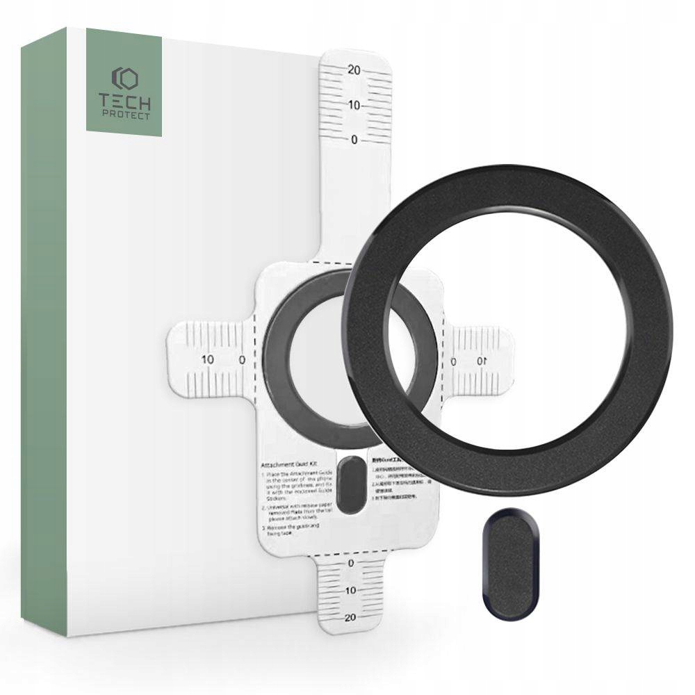MAGMAT MAGSAFE UNIVERSAL MAGNETIC RING czarny