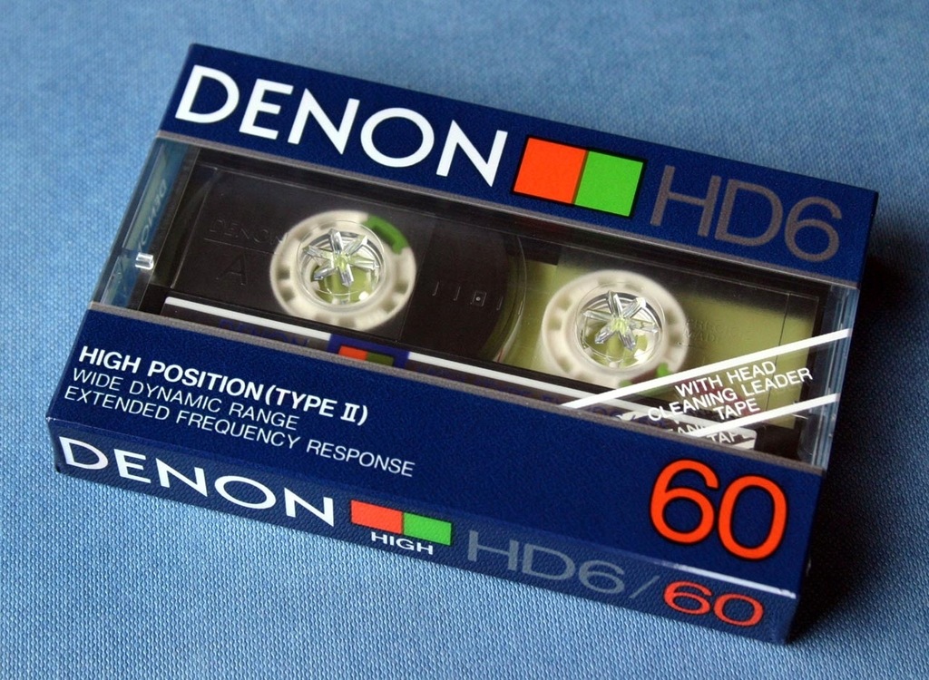 Denon HD6 60, model 1985. Piękna.