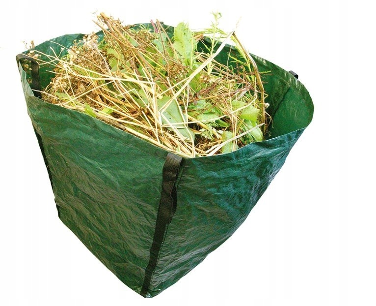 Torba liście trawe worek odpady 360l kwadratowy