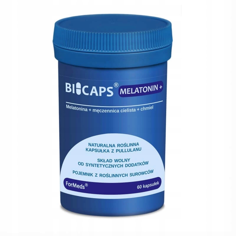 Bicaps Melatonina + 3mg 60 porcji 60 kaps. ForMeds