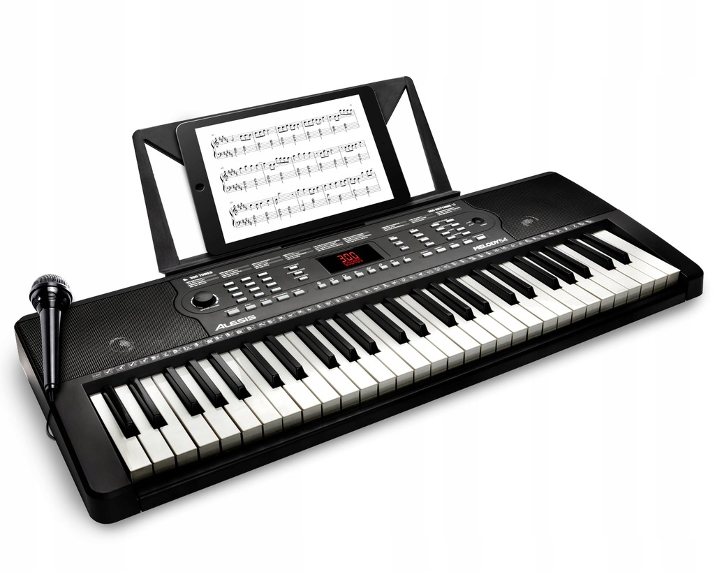 Keyboard Alesis Melody 54 - 54-klawiszowe pianino + MIKROFON