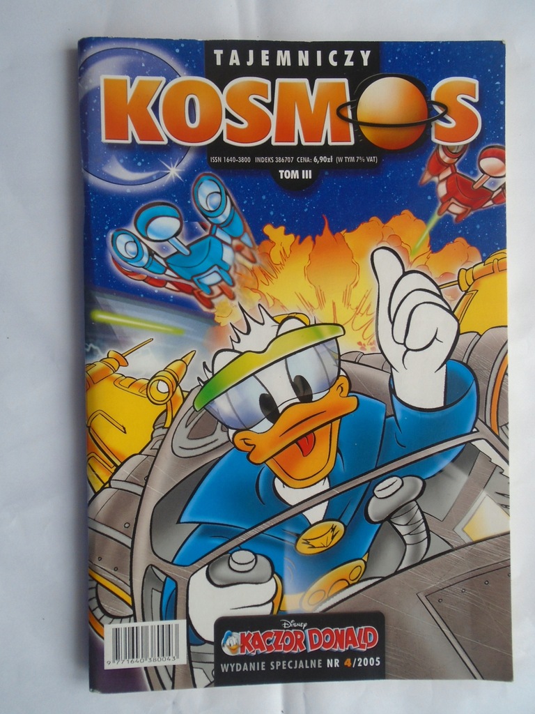 @ KOMIKS KACZOR DONALD TAJEMNICZY KOSMOS NR 4/2005