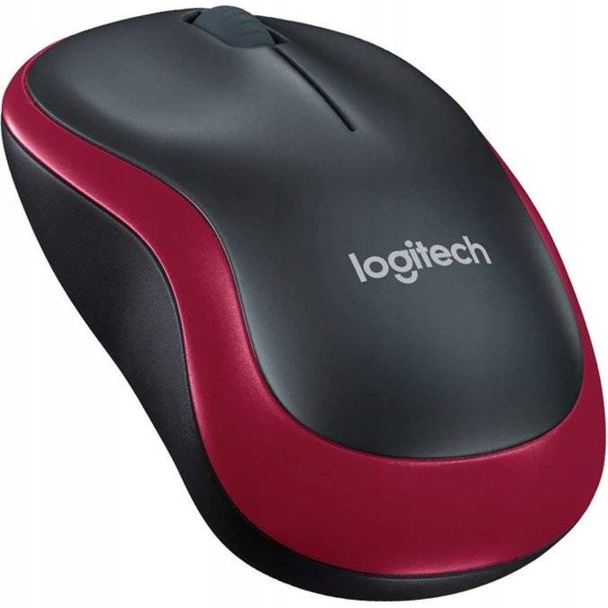 Myszka Logitech Nano Wireless M185 Czerwona