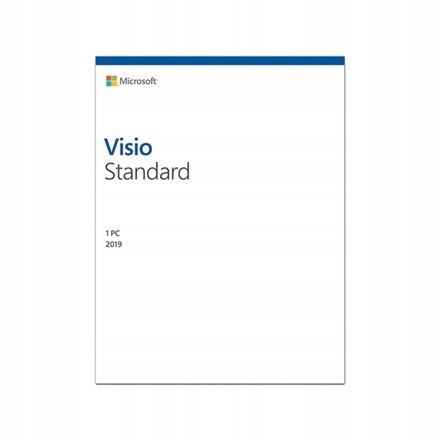 Microsoft D86-05822 Visio Std 2019 ESD, Multilingu