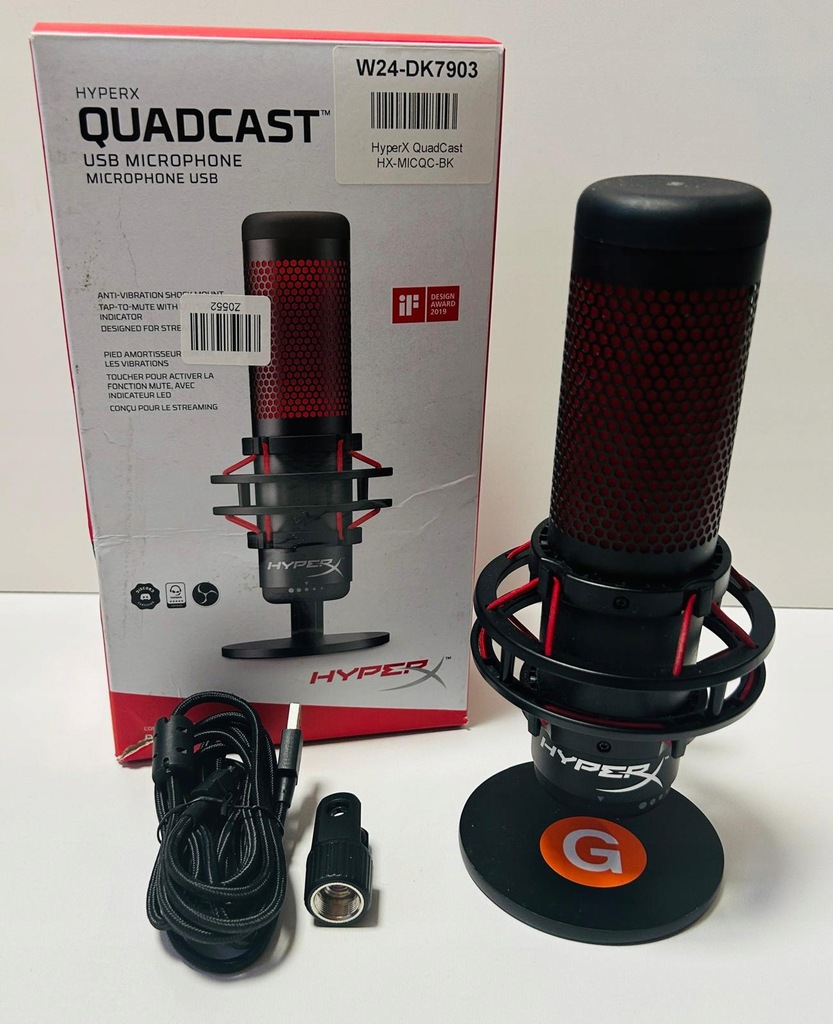 MIKROFON HYPERX QUADCAST (1110/2025 KROCZKA)