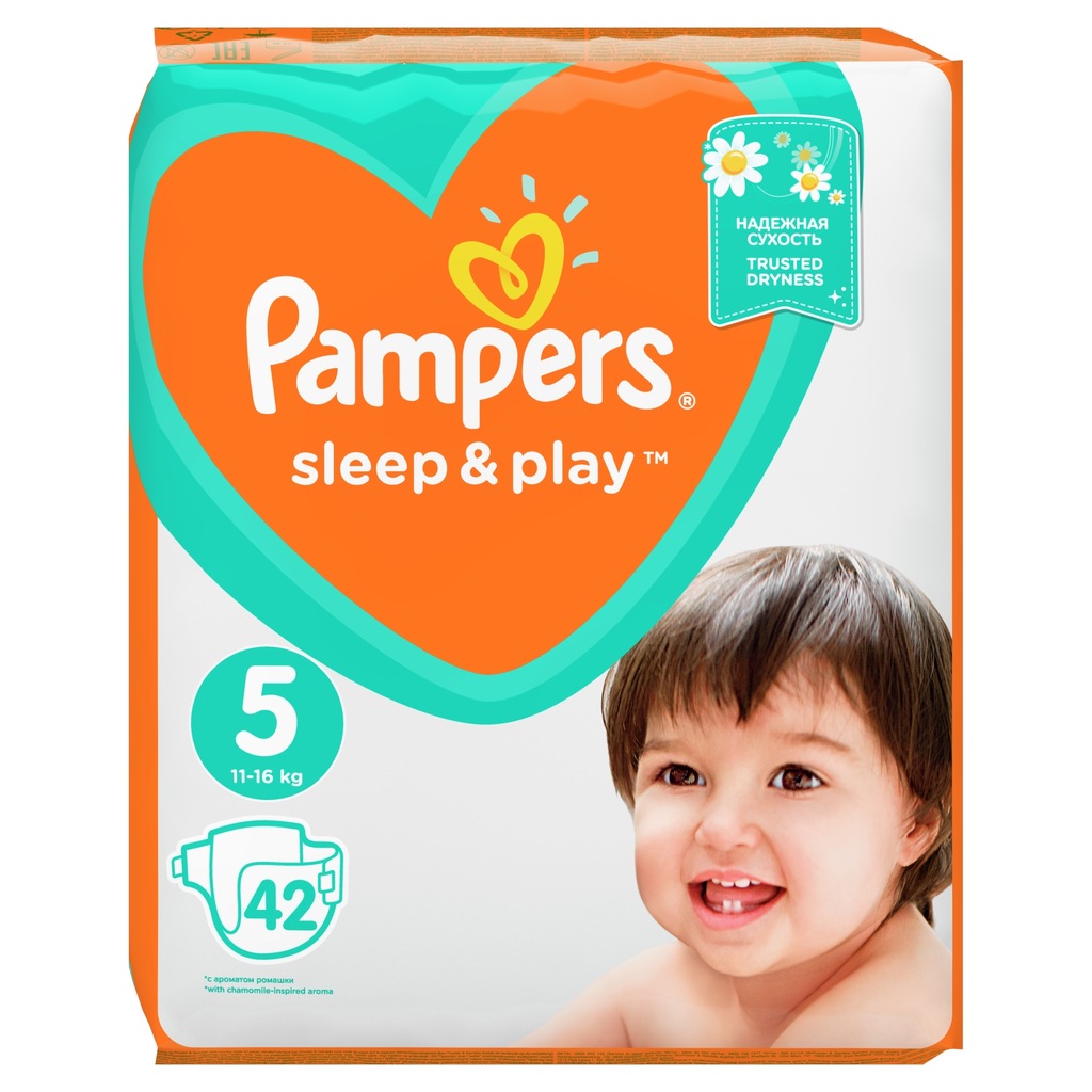 Pampers Sleep&Play Rozmiar 5 - 42 szt.