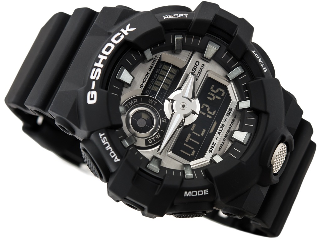 MÄSKI ZEGAREK CASIO GA-710 1A G-SHOCK TIMER STOPER - 6915843207 - oficjalne archiwum Allegro