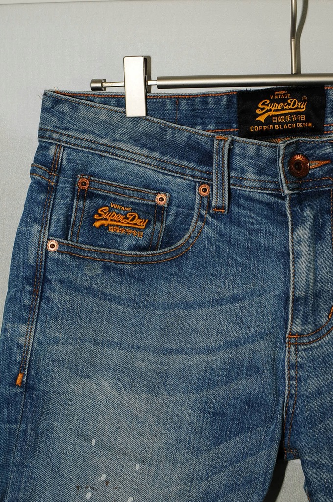 Spodenki szorty Superdry 30W jeans M