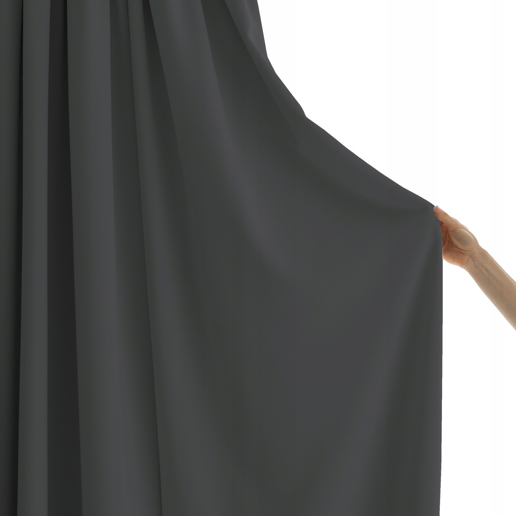 ZASŁONY ZACIEMNIAJĄCE NA PRZELOTKACH 50x310 SZARY BLACKOUT Na Wymiar
