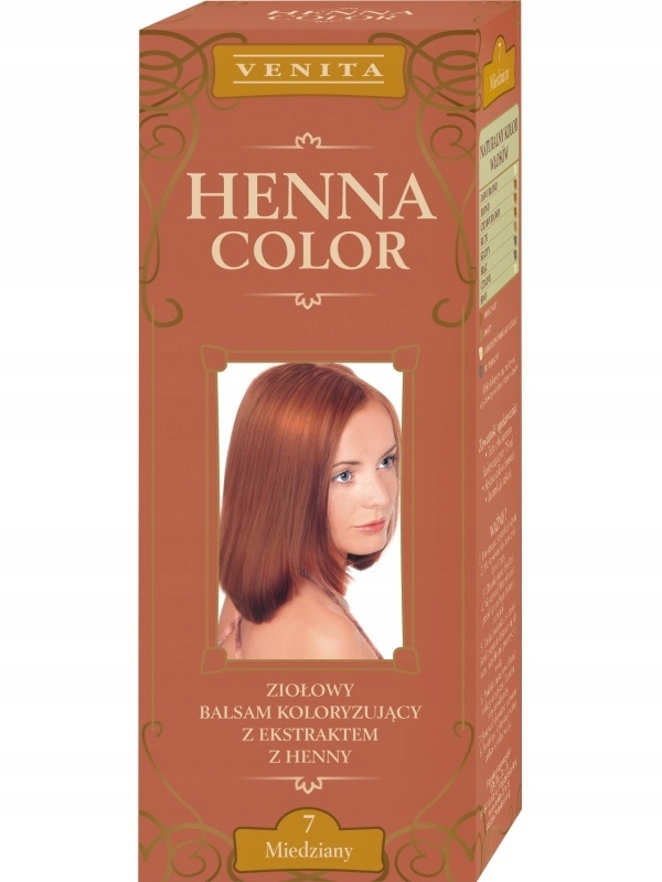 VENITA Henna Color ziołowy balsam 07 Miedziany 8365998292 oficjalne