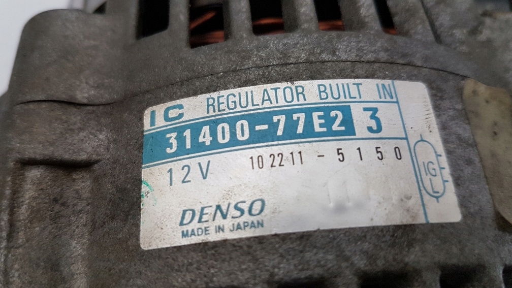 【AKInatu】 ALTERNATOR DENSO 31400-77E2 SUZUKI ORYGINAŁ JAPAN