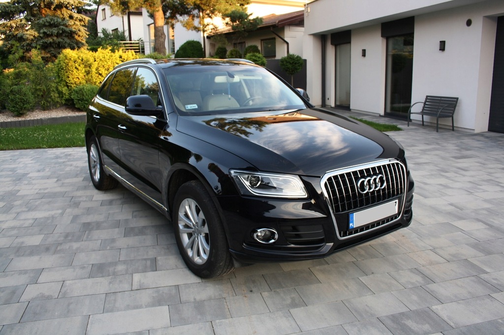 Audi Q5 2.0 Benzyna 221 KM Quatro 2016r 70 tyś.km