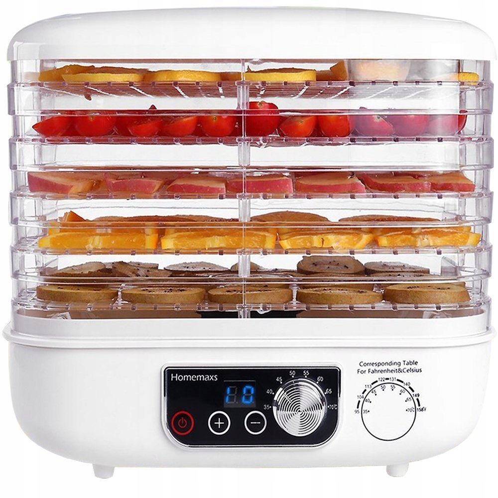 Dehydrator elektroniczny HOMEMAXS 5 sit