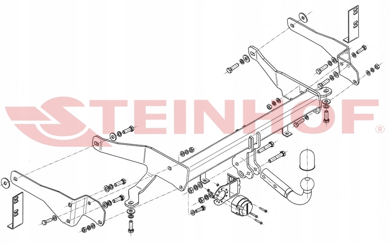 Hak holowniczy Chevrolet Captiva + 7PIN z modułem