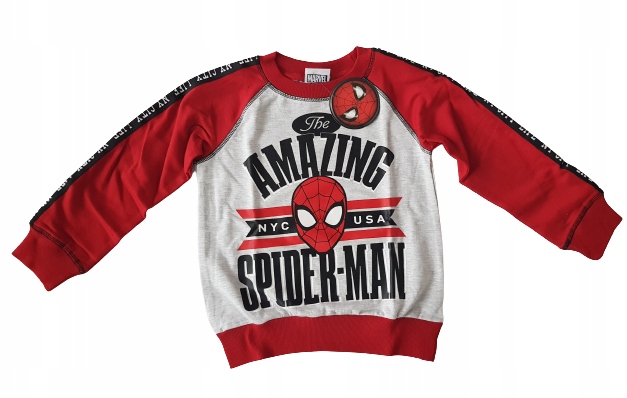 Spiderman Spider bluza nieocieplana licencja 134