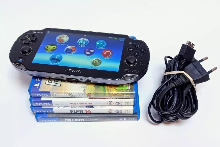 KONSOLA SONY PS VITA + GRY 12244074158 oficjalne archiwum Allegro