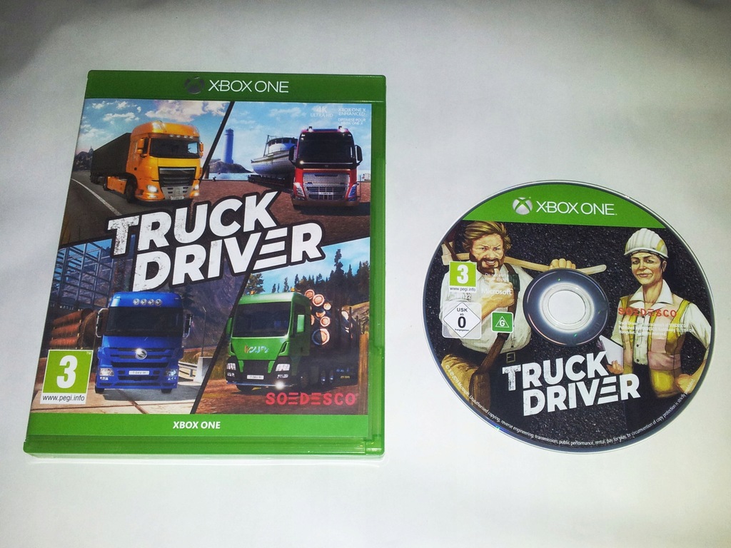 Czytaj opis --- Truck Driver --- Xbox One --- PL --- Symulator ciężarówki