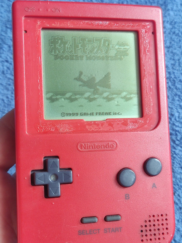 Nintendo Game Boy Pocket Red