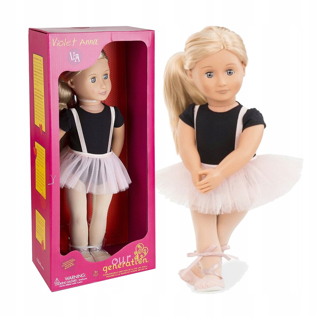 OUR GENERATION LALKA VIOLET ANNA BALETNICA BALET 7577413699