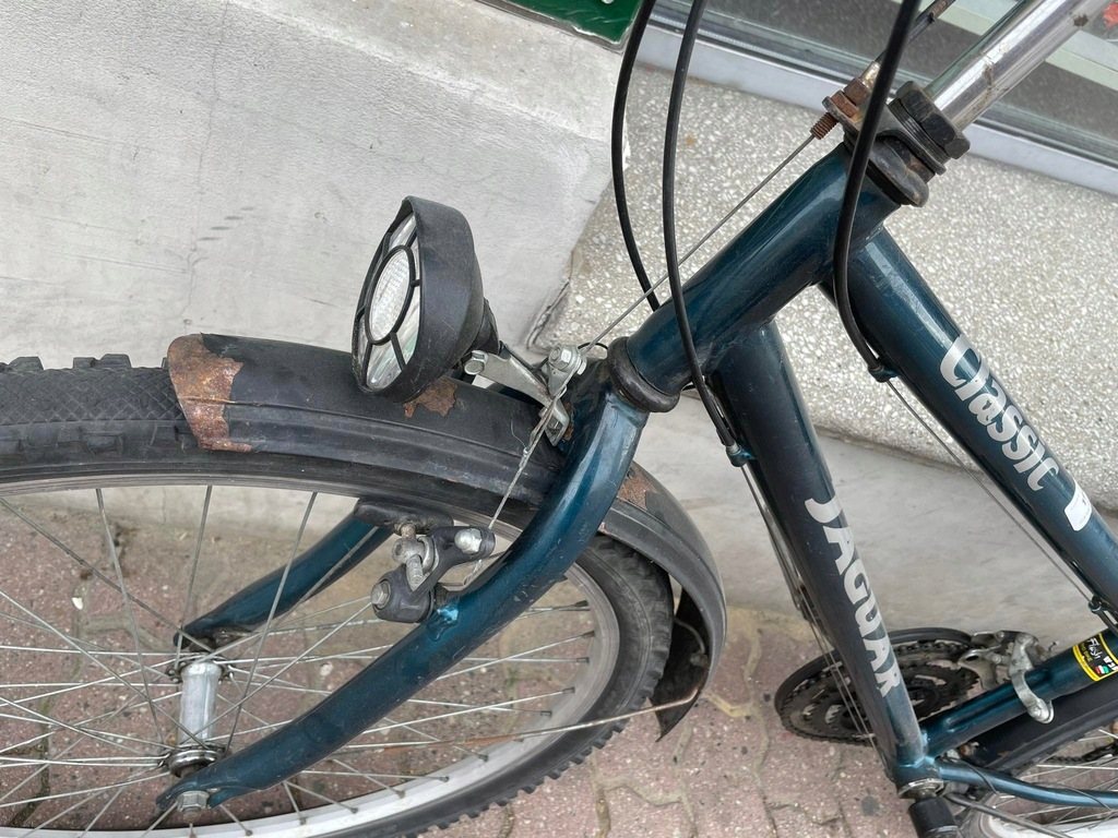 Rower zabytkowy Jaguar 28 zielony 12746104269 oficjalne archiwum Allegro