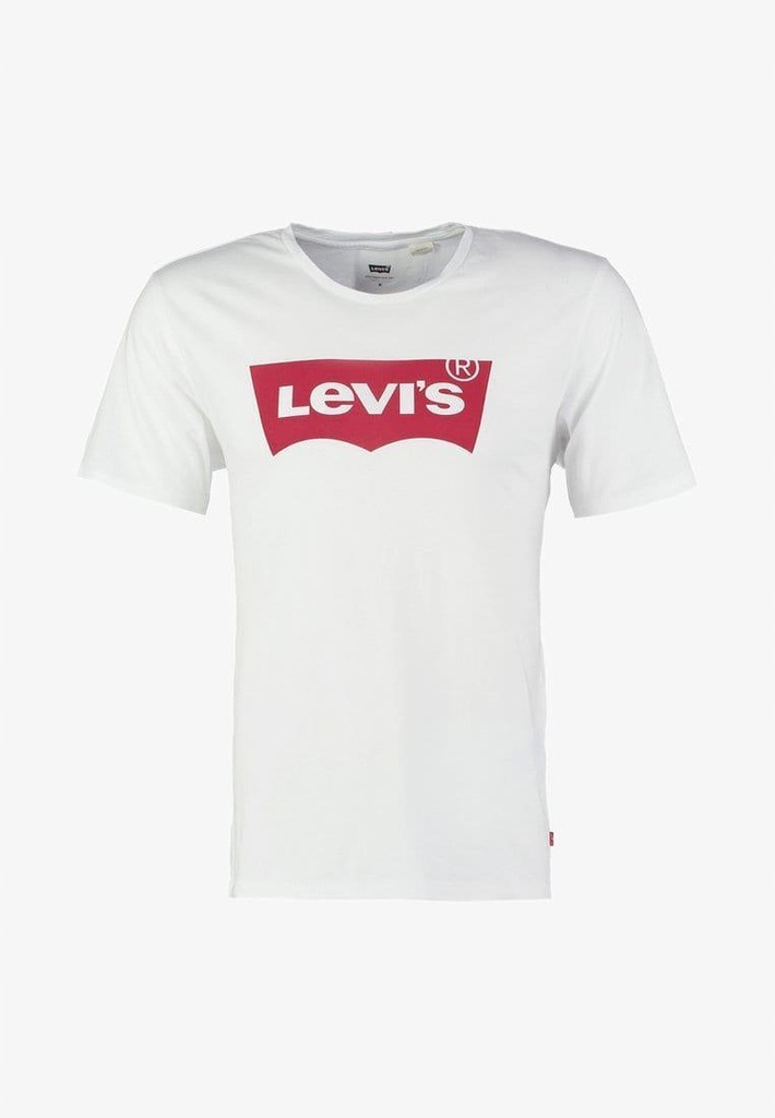 B3J302*LEVI'S BIAŁY T-SHIRT S B01