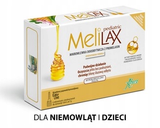 Aboca Melilax Pediatric mikrowlewka doodbytnicza 6