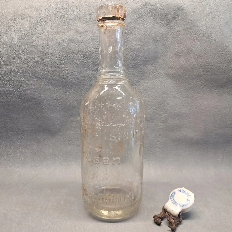 Stara butelka od piwa. Johann Hellstein Posen