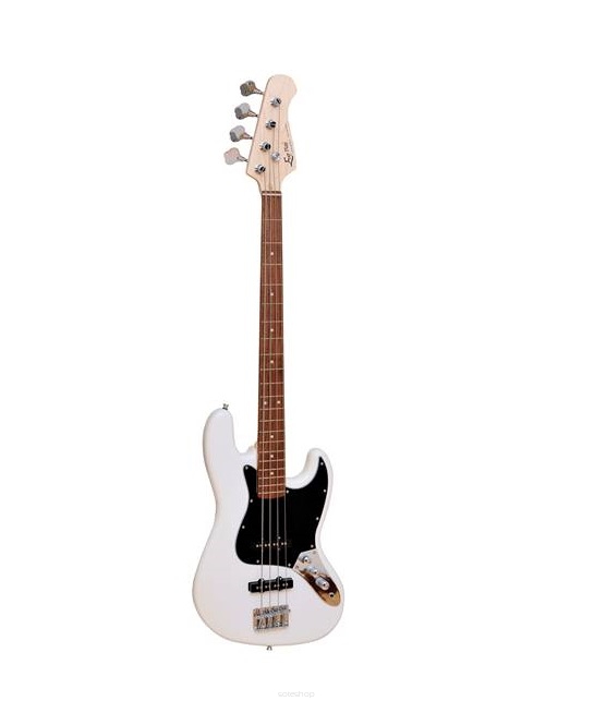 Gitara basowa Ever Play JB- WH/BK